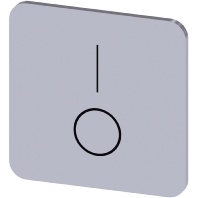 3SU1900-0AF81-0QP0 (10 Stück) - Label for control devices Symbol ZollI-0 Zoll 3SU1900-0AF81-0QP0 Top Merken Winkel